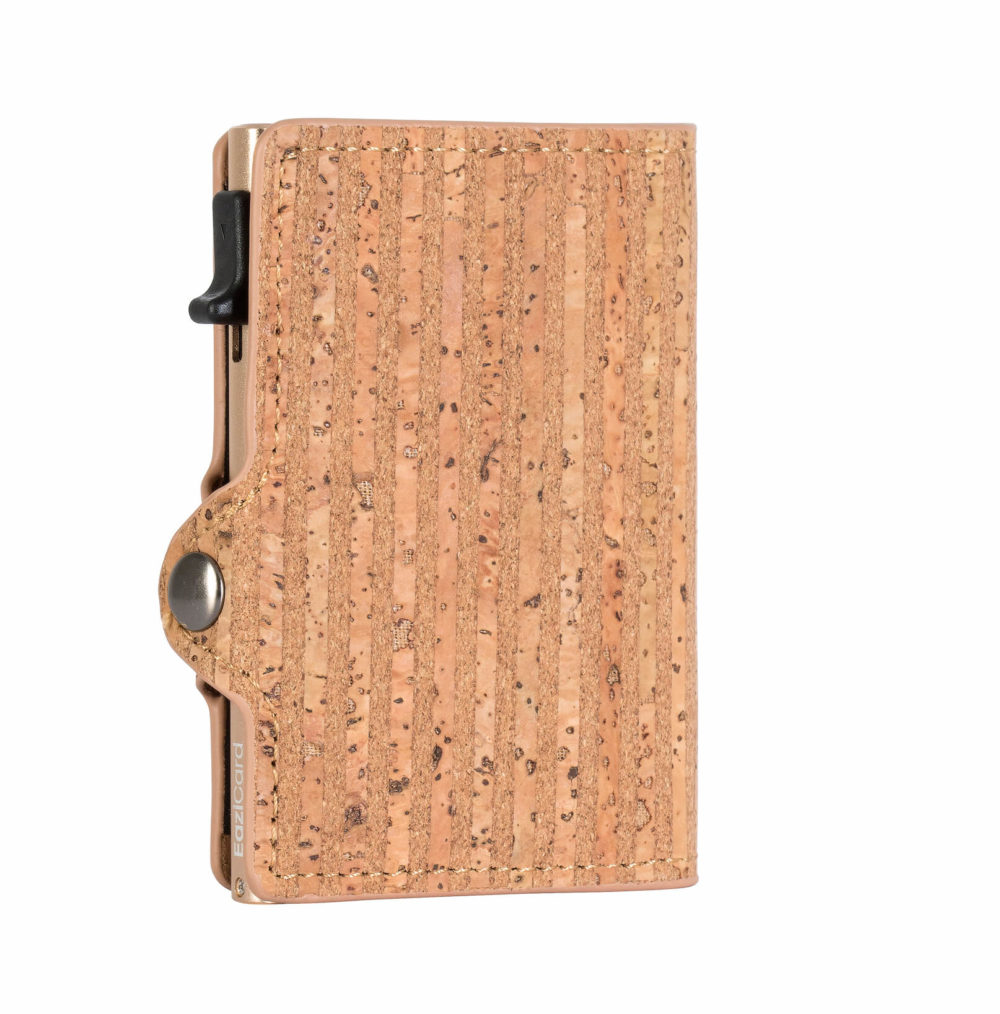 Cork Card Holder – Gold