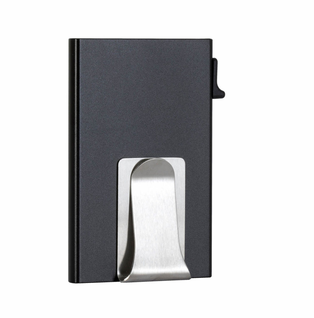 Money Clip Card Holder – Black