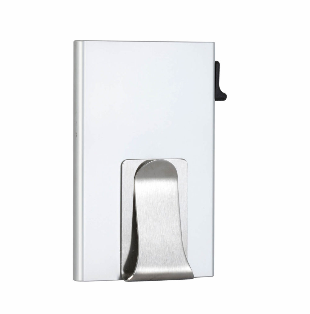 Money Clip Card Holder – Silver