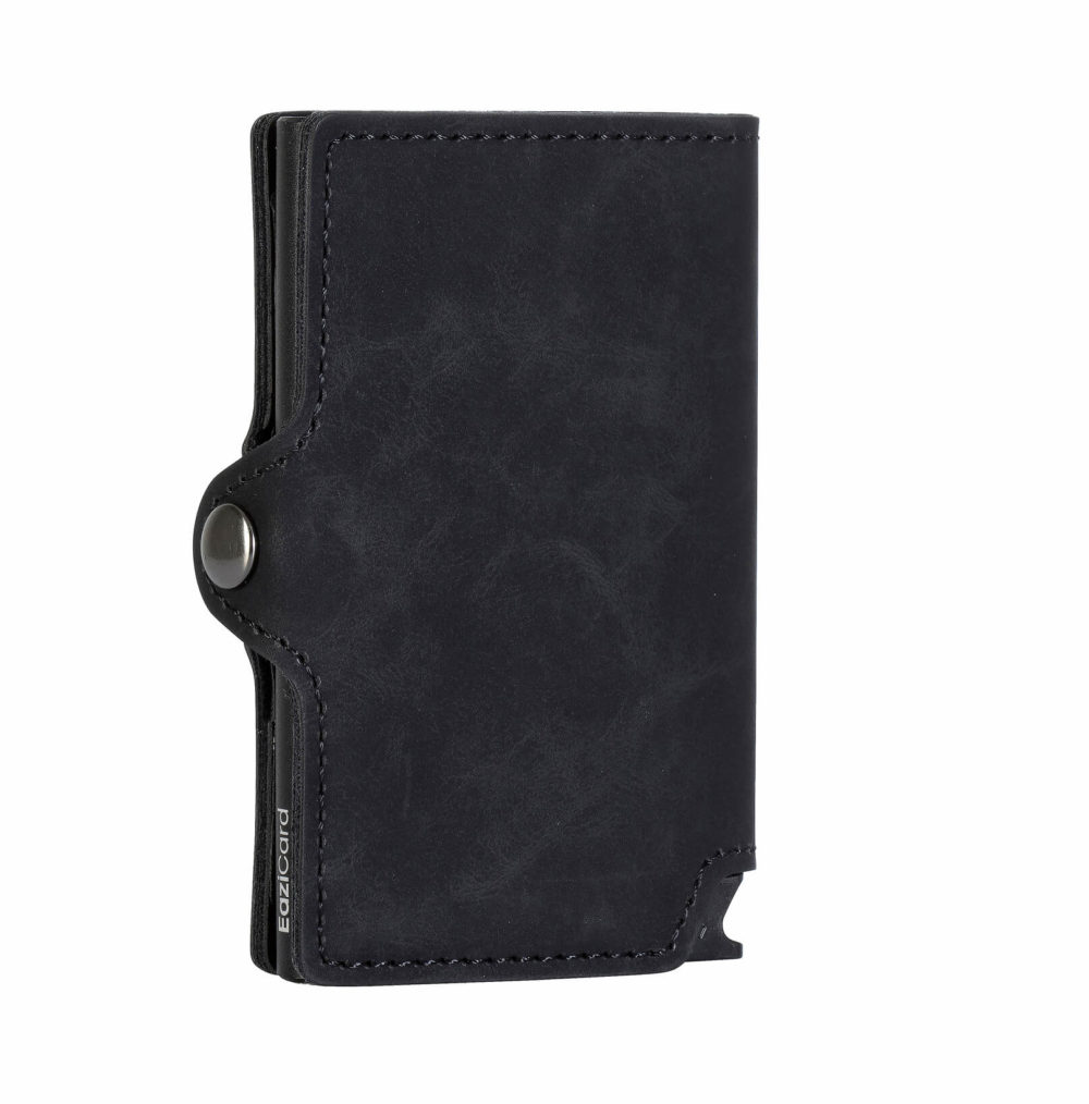 PU Leather Card Holder – Black/Black